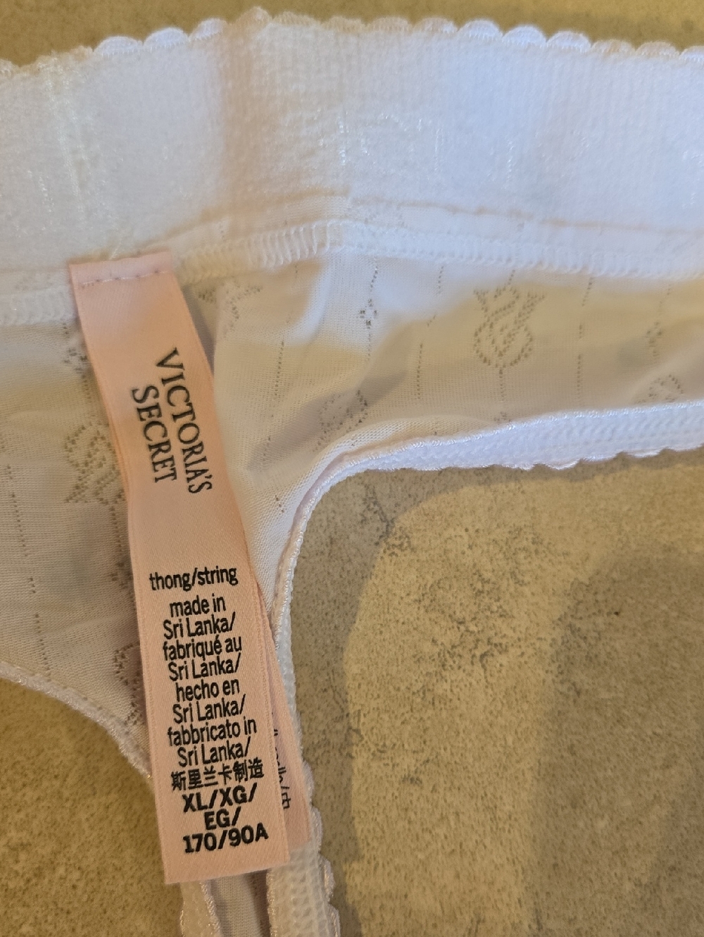 Victoria's Secret Cotton Thong Panty - Picture 3 of 9